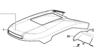 STIGA Upper Engine Hood [Yellow]
