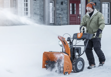 HUSQVARNA ST 269, 252 CC, 69 CM, LÄMPÖKAHVAT, SÄHKÖKÄYNNISTYS, OHJAUSTEHOSTIN, LED-VALOT