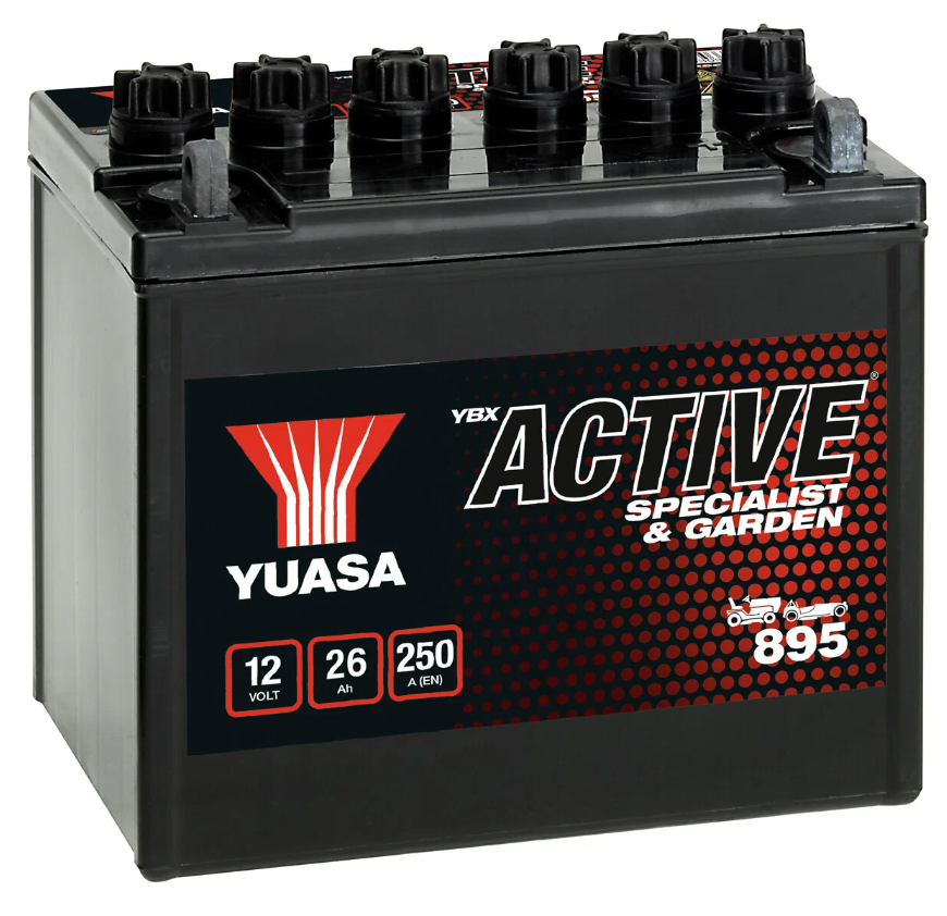 AKKU YUASA 12V 26AH "LYHYT" 895
