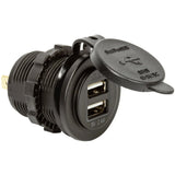 USB-RASIA 6-30V -> 5V-4.8A 2-PORTTIA