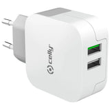 VERKKOADAPTERI 230V 2XUSB 17W 3.4A