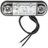 ÄÄRIVALO LED MATALA VALKOINEN 12-24V