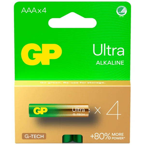 PARISTO AAA/LR03 ULTRA ALKALINE 4KPL G-TECH