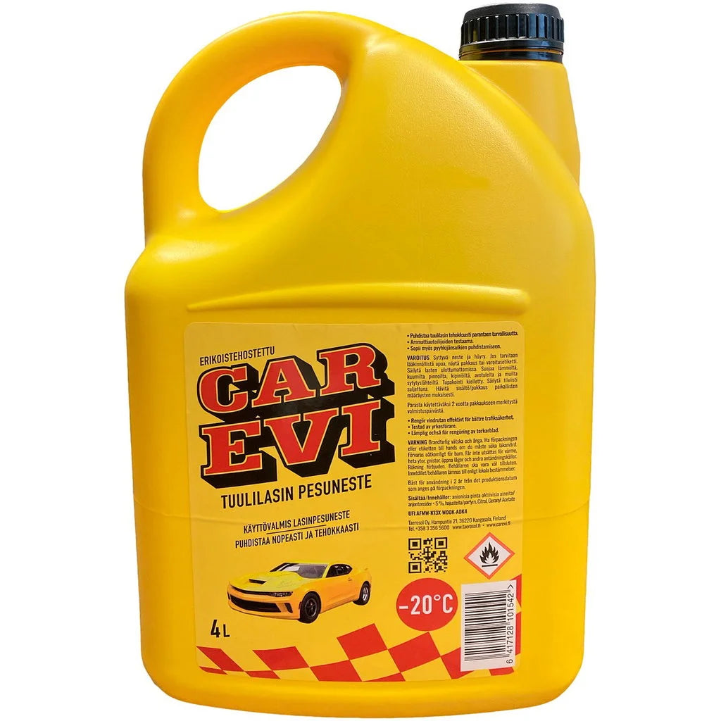 TUULILASINPESUNESTE CAR-EVI 4L TEHOPESU