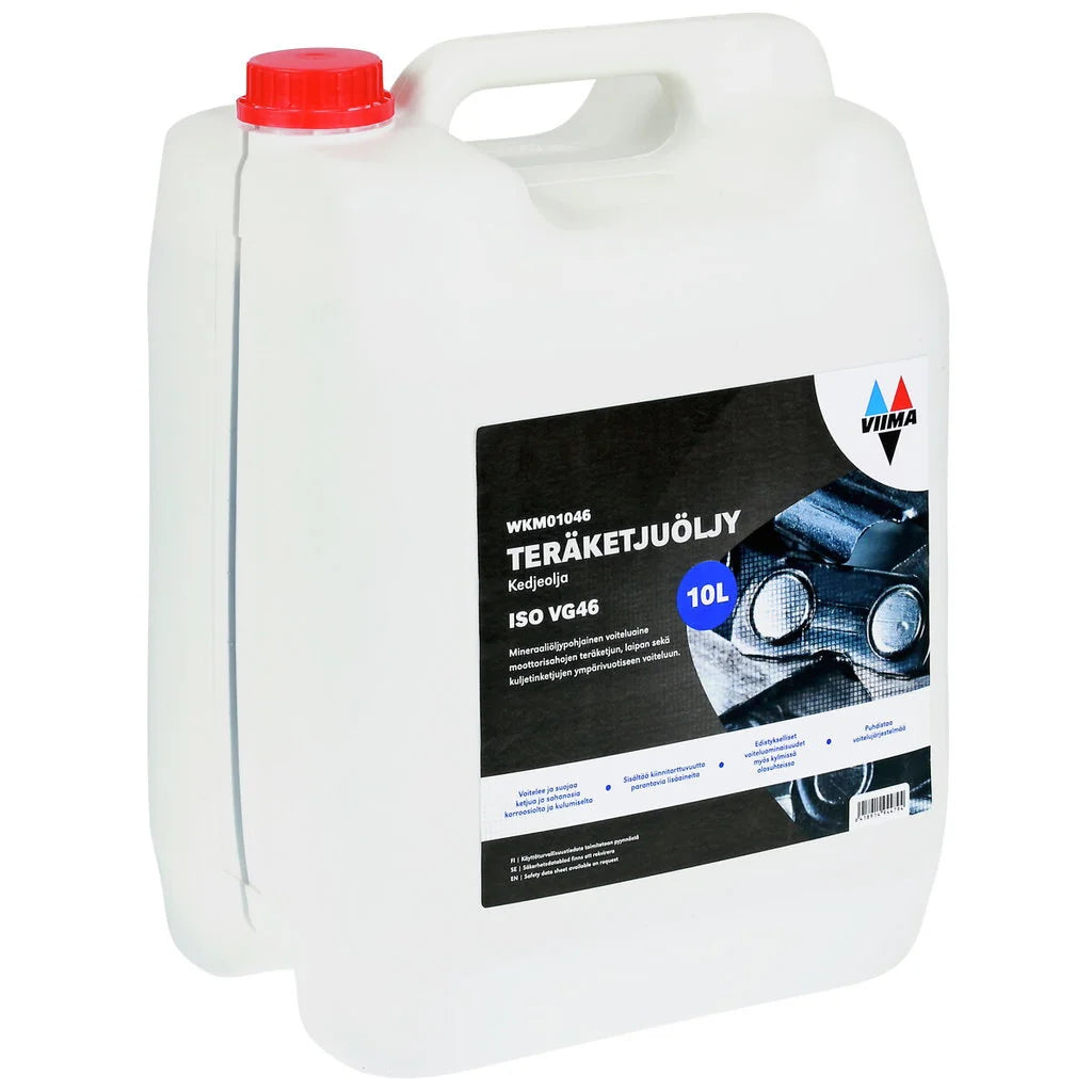TERÄKETJUÖLJY 10L ISO VG46