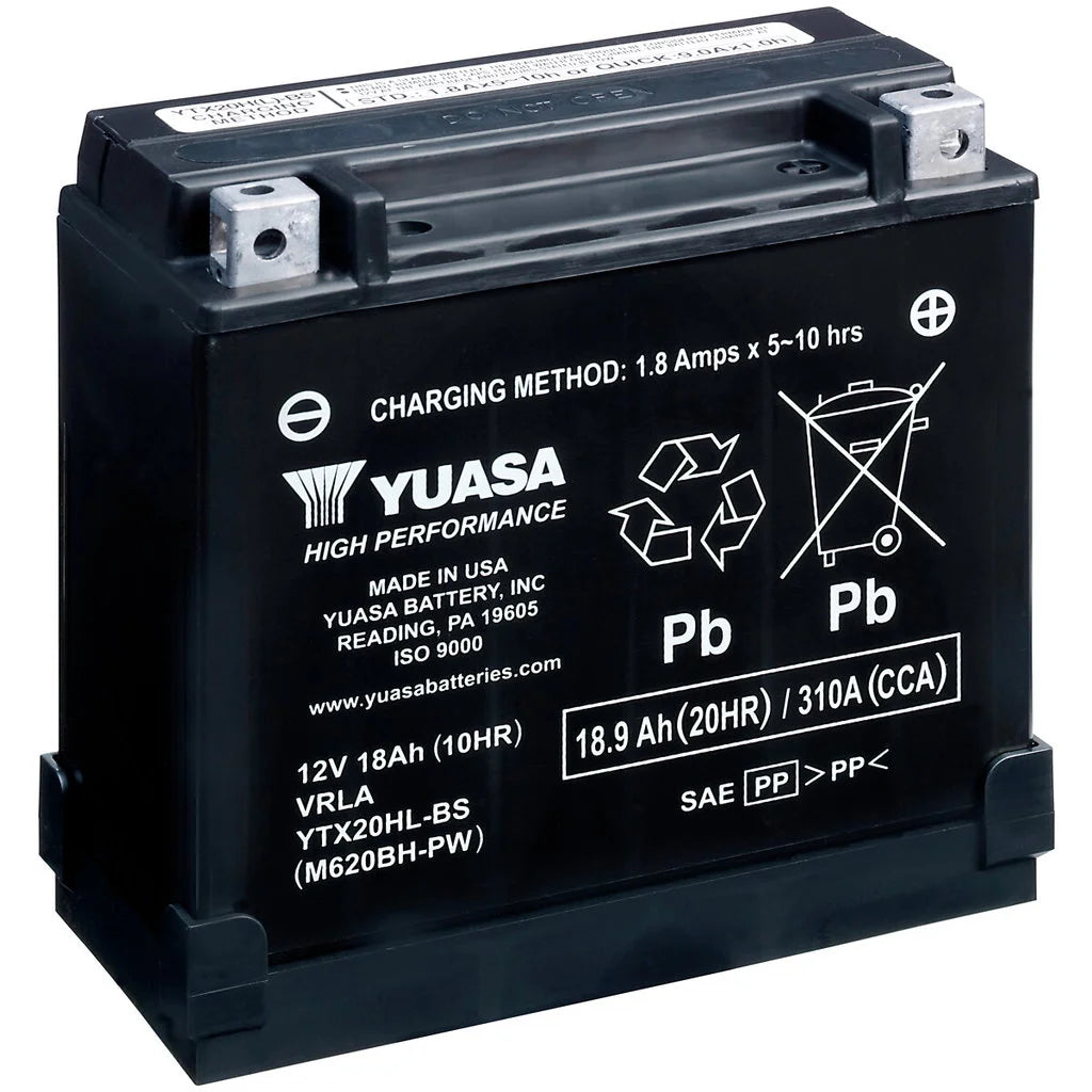 AKKU YUASA  MP 18,9AH AGM -+ 175X87X175