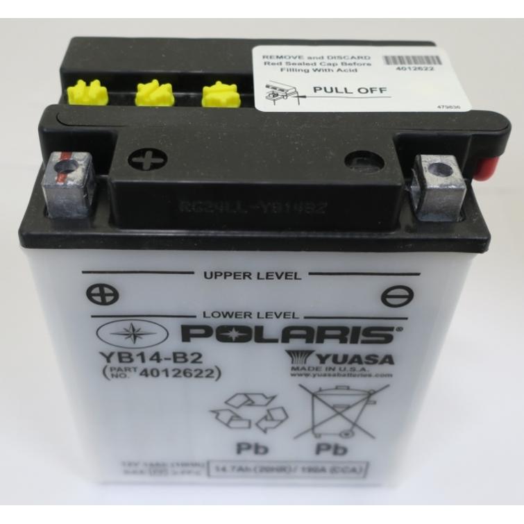 POLARIS 14AH DRY BATTERY WITHOUT ACID