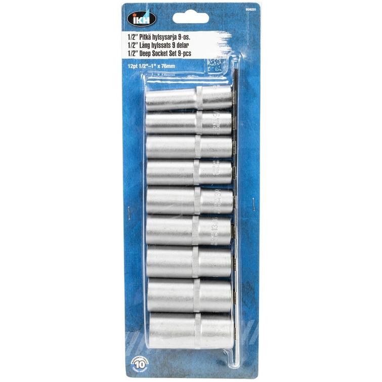 HYLSYSARJA 1/2' 1/2-1' 12-KULMA PITKÄT