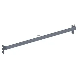 REKKI KROMATTU 90CM SYVYYS 5CM T&Auml;YDELLIN
