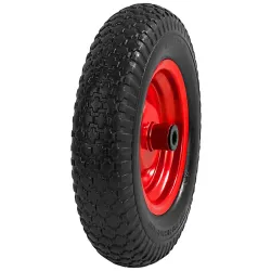 PYÖRÄ 4.00X8 MET/LIUKUL. PUHKEAMATON TÄY