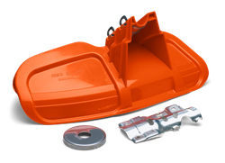 HUSQVARNA TERÄSUOJA + ADAPTERI (345FX)
