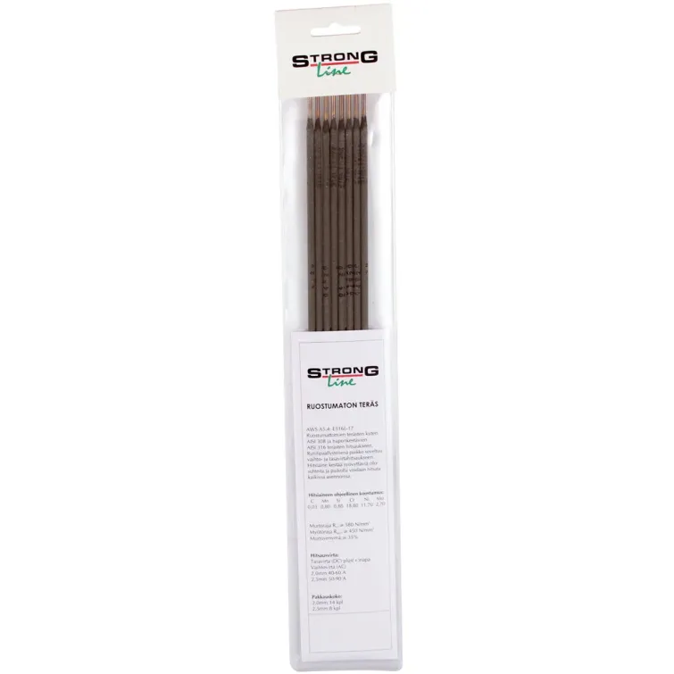 HITSAUSPUIKKO RUOSTUMATON 2,5MM 8KPL