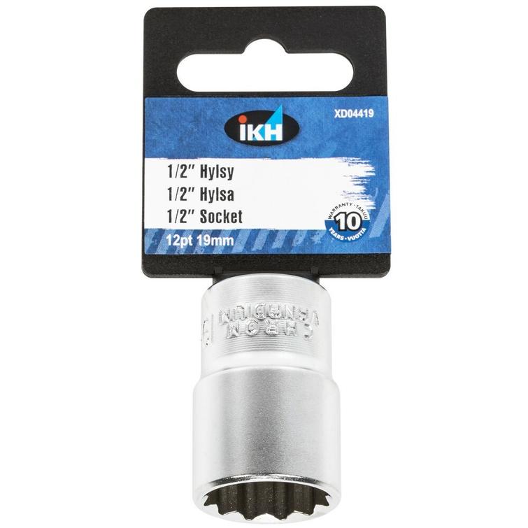 HYLSY 1/2'- 19MM 12-KULMA MATTA XD04419