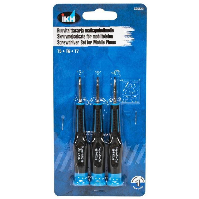 RUUVITALTTASARJA 3-OS T5,6,7 KÄNNYKÄLLE XGS6201