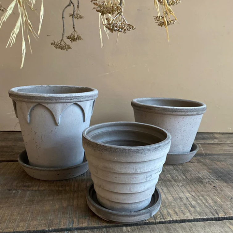 RUUKKU PLANETS 16CM + ALUSVATI HARMAA S PLAG16S-6