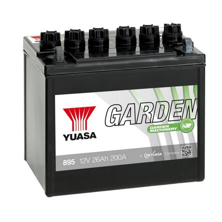 DUELL Yuasa akku, 895 12V 26AH Puutarha