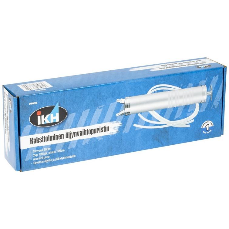 ÖLJYNVAIHTOPURISTIN 2-TOIMINEN 500CC IKH6605