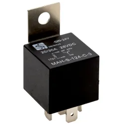 VAIHTORELE 5-NAPAINEN 24V 20/30A