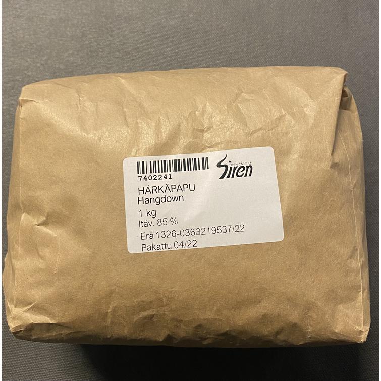 HÄRKÄPAPU HANGDOWN 1KG 7402241