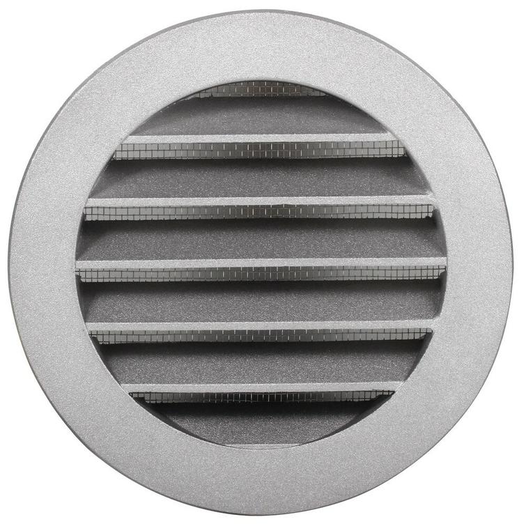 ULKOSÄLEIKKÖ PV 125MM PYÖREÄ ALUMIINI HE0136