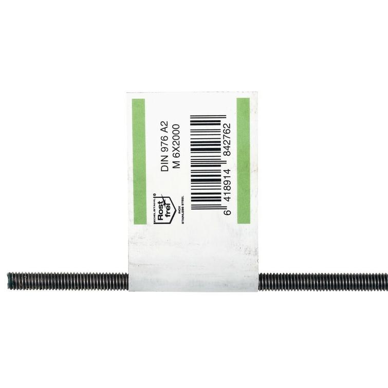 KIERRETANKO M6 2M A2 DIN976 PKT06200R