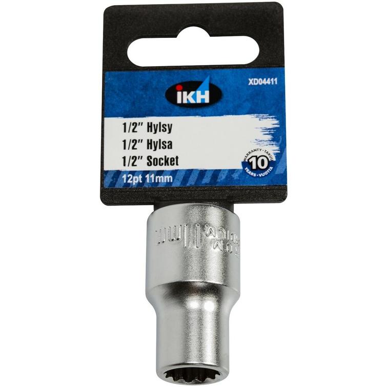 HYLSY 1/2'- 11MM 12-KULMA MATTA XD04411