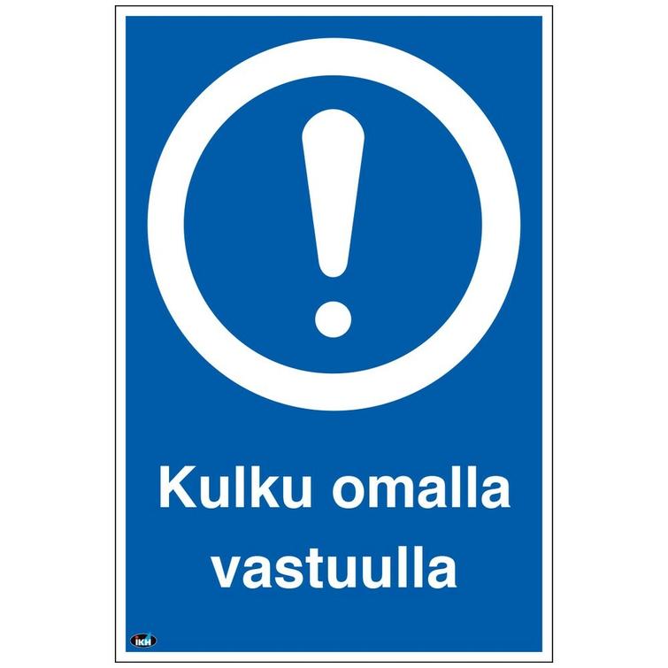OPASTE KULKU OMALLA VASTUULLA 200X300 M TRA157M