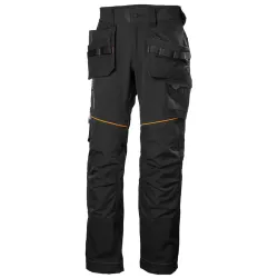 HELLY HANSEN HOUSUT STRETCH RT C50 CHELSEA EVO MUSTA