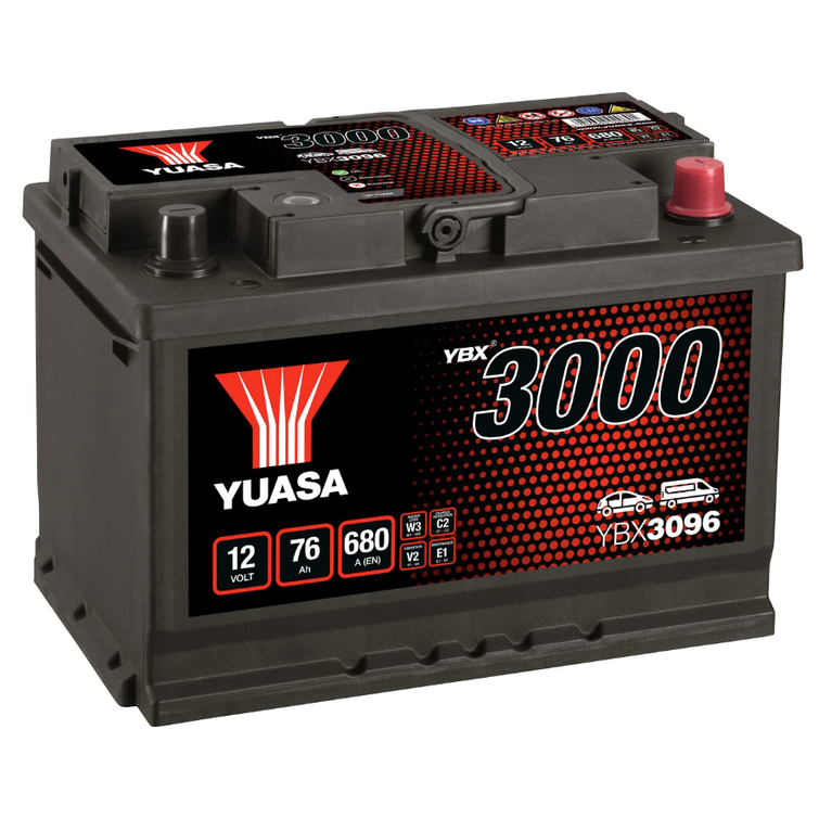 AKKU YUASA 76AH -+ 278X175X190