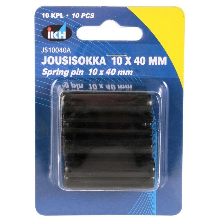 JOUSISOKKA 10X40MM 10KPL DIN1481 JS10040A