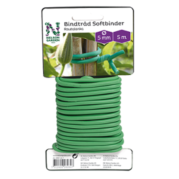 Nelson Garden Rautalanka pehmustettu 5 m 6064