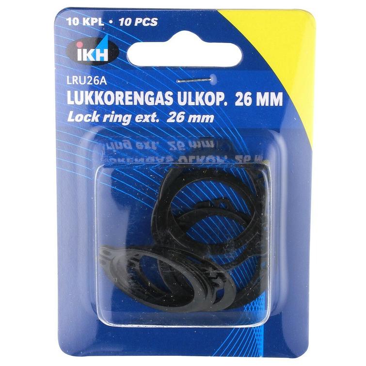 LUKKORENGAS ULKOP. 26MM 10KPL DIN471 LRU26A