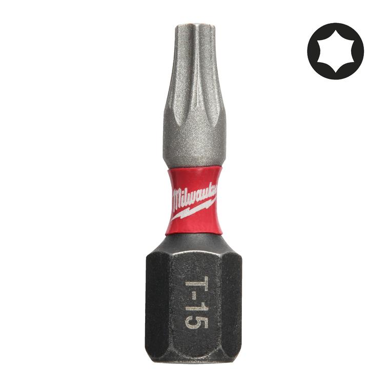 MILWAUKEE TER&Auml; SHOCKWAVE TX15 X 25MM P2