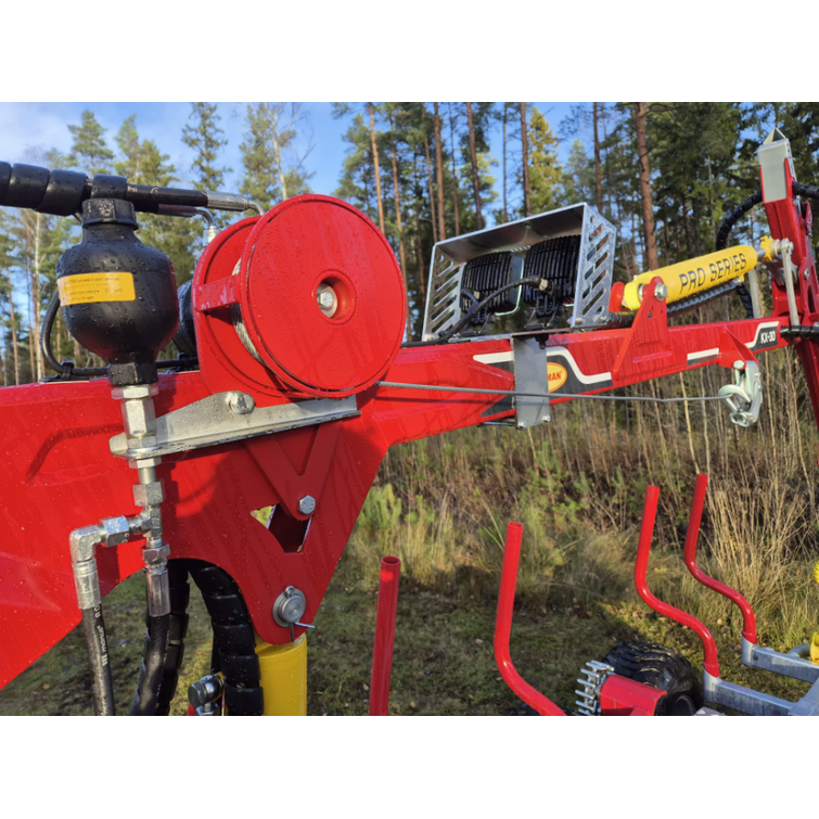 KRANMAN T1850 Pro+ 4WD-UTV, 4.5m kuormain. UTV käyttöön