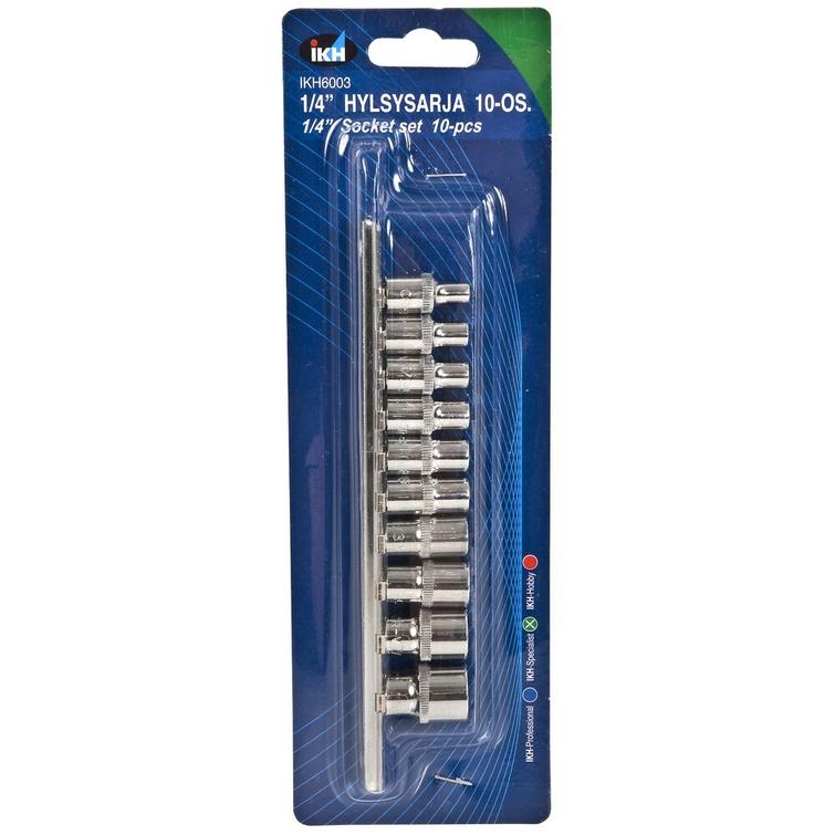 HYLSYSARJA 1/4' 10-OS. 5/32'-1/2' MULTI