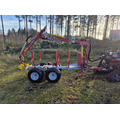 KRANMAN T1850 Pro+ 4WD-UTV, 4.5m kuormain. UTV käyttöön