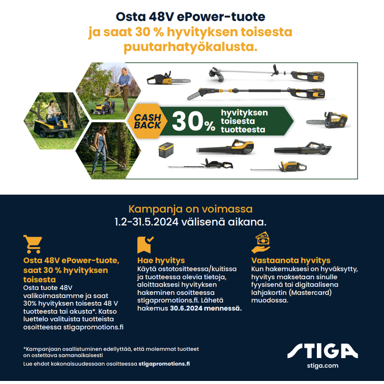 STIGA HT 500E KIT PENSASLEIKKURI - 48V-2Ah