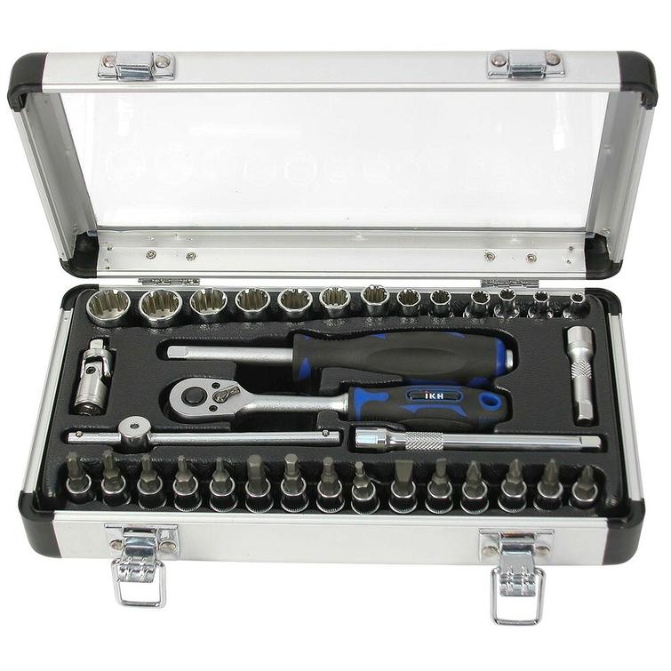 HYLSYSARJA 34-OS 1/4' ALUMIINISALKKU IKH7264