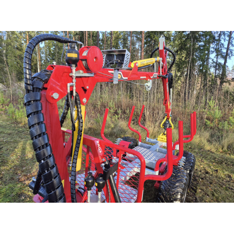 KRANMAN T1850 Pro+ 4WD-UTV, 4.5m kuormain. UTV käyttöön