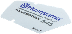 HUSQVARNA LABEL STARTER HOUSING 545