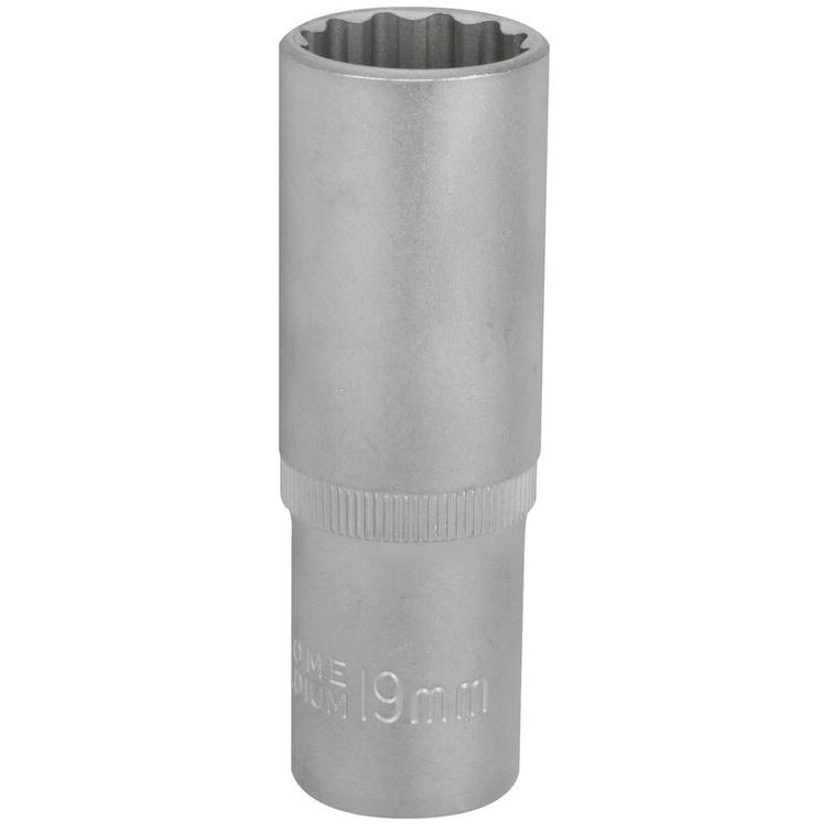 HYLSY 1/2'- 19MM 12-KULMA PITKÄ XD04219