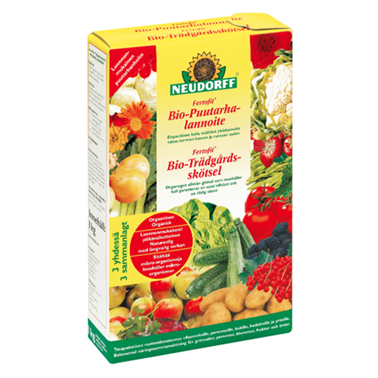 BIO PUUTARHALANNOITE ORG. 1KG 97174