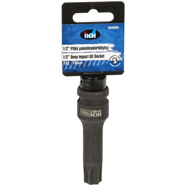PAINEILMAKÄRKIHYLSY 1/2' T65 78MM IKH6580