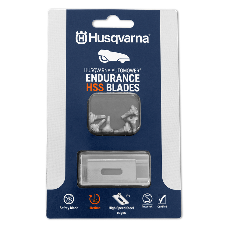HUSQVARNA TURVATER&Auml; 6 KPL ENDURANCE HSS, KEST&Auml;V&Auml;