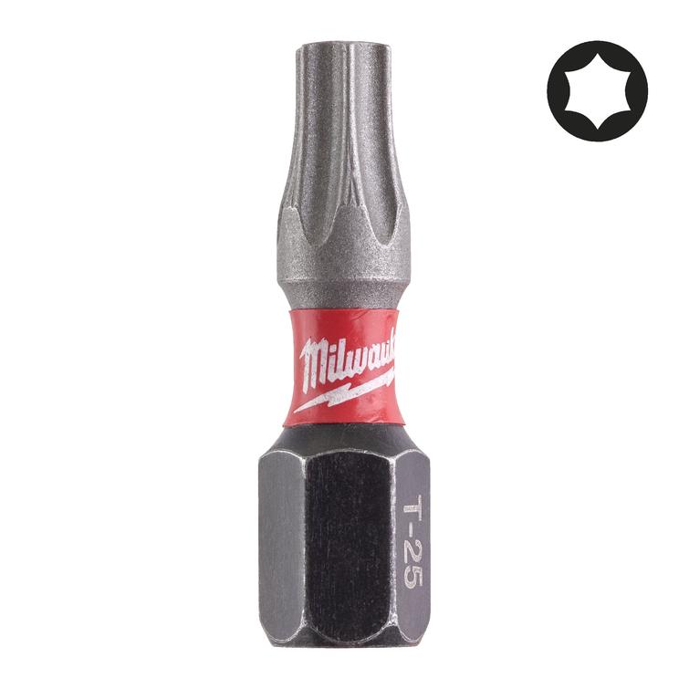 MILWAUKEE TER&Auml; SHOCKWAVE TX25 X 25MM P2