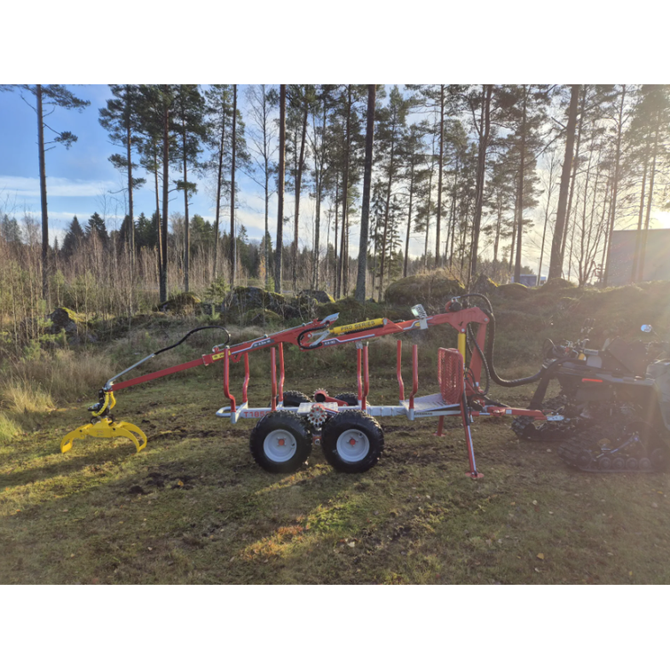 KRANMAN T1850 Pro+ 4WD-UTV, 4.5m kuormain. UTV käyttöön
