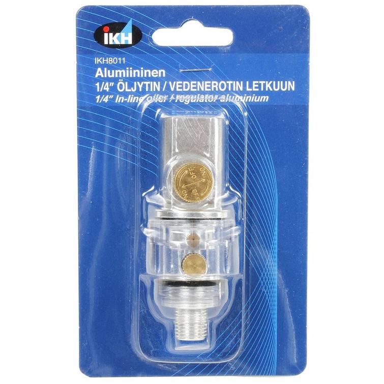 ÖLJYTIN / VEDENEROTIN 1/4' LETKUUN ALUMI IKH8011