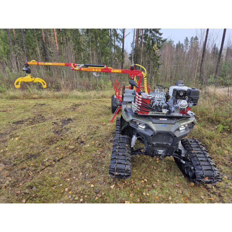 KRANMAN T1850 Comfort 4WD, 3.5m kuormain