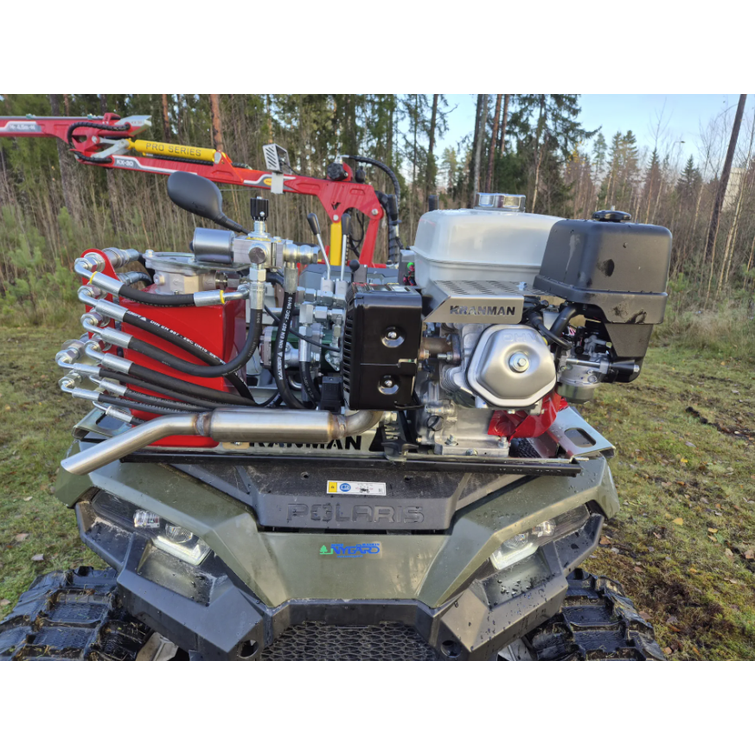 KRANMAN T1850 Pro+ 4WD-UTV, 4.5m kuormain. UTV käyttöön