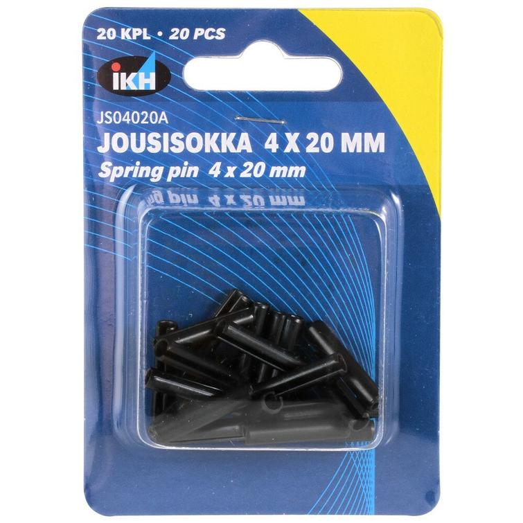 JOUSISOKKA 4X20MM 20KPL DIN1481 JS04020A